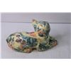 Image 4 : 1980s Floral Cat Figurine - Made in Ontario
