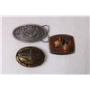 Image 3 : (5) Metal Belt Buckles