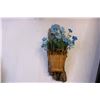 Image 4 : Wooden Corner Shelf/Decorative Mail Holder/Office Filing Tray/flower wall hanging