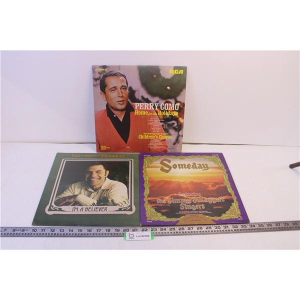 Records-Perry Como/Kenneth Copeland/Jimmy Swaggart