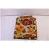 Image 3 : Various printed fabric pieces/floral shower curtain/birthday napkins/sheets/pillowcases