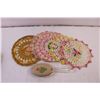 Image 7 : Candy Dishes/Colored table Doilies/Brush/Pen Holders/Prayer Hand Letter Holder