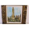 Image 2 : Unsigned Oil Painting (Frame 17x19 Inside frame 11x13)