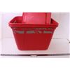 Image 1 : *(2) Red storage containers with lids