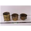 Image 1 : 3 copper plant pots
