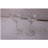 Image 8 : Assorted Crystal Wine Glasses