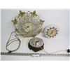 Image 2 : (3) Vintage Wall Clocks (untested)