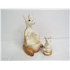 Image 5 : Vintage Salt & Pepper Shakers (rabbits ears are glued)