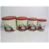 Image 2 : Vintage Tin Cannister Set - Extra Cannister Tin