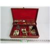 Image 1 : Jewelry Box w/Costume Jewelry