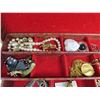 Image 2 : Jewelry Box w/Costume Jewelry
