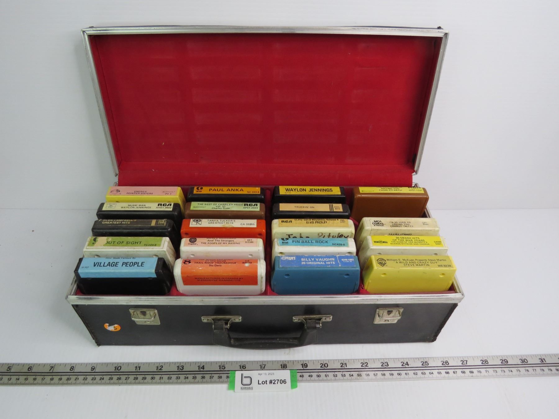 Case of 8 Tracks - Bodnarus Auctioneering