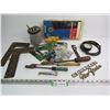 Image 1 : Vacuum & Fuel Pump Tester - Boa Constrictor Lid Remover - Cold Chisels & Punches - Spark Plugs - Vin