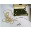 Image 2 : Broken Beaded Necklace - Box of Assorted Earrings