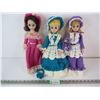 Image 1 : (3) Dolls with Hand Knitted Dresses