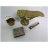 Image 2 : Lighter w/Fish Hook Inside - Vintage Scale - Vintage Hand Pump - Auto Miles Walk a Mile - Mini Curli