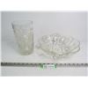 Image 1 : Sunflower Crystal Bowl - Pin Wheel Crystal Vase