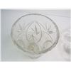 Image 5 : Sunflower Crystal Bowl - Pin Wheel Crystal Vase