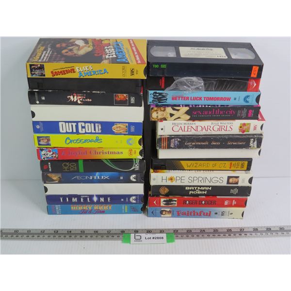 (21) 8 Track Tapes (Assorted Genres of Movies)