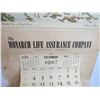 Image 2 : 1967 Monarch Life assurance Calendar (damages)