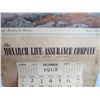 Image 2 : 1968 Monarch Life Assurance Calendar (damages)