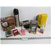 Image 1 : Photo Coasters - Flashlight - Nikon Camera - Drinking Bottle - Playing Cards - Potpourri Sensations