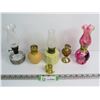 Image 1 : Small Vintage Oil Lamps