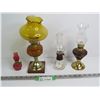 Image 1 : Small Vintage Oil Lamps
