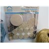 Image 2 : Box of Felt Floor Protectors - Roll of String - Roll of Twine - Tape Rolls