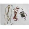 Image 5 : (2) Wooden Cases of Assorted Costume Jewelry - Metal Belt
