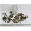 Image 1 : Jar of Brass Buckles
