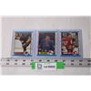 Image 1 : (3) NHL Hockey Rookie Trading Cards - 1989 OPC Sakic, Fleury, Linden