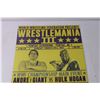 Image 3 : Wrestlemania WWE III Poster - Andre vs Hogan