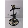 Image 2 : Cast Iron Cow Cup Holder and Musical Decanter