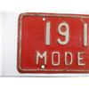 Image 2 : *Rare Collector Tin License Plate (