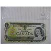 Image 2 : 1973 Canadian $1 Bill (19B 3-Digit 4116146)