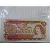 Image 2 : 1974 Canadian $2 Bill (4-Digit 1333445)