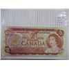 Image 2 : 1974 Canadian $2 Bill (4-Digit 14501050)