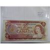 Image 2 : 1974 Canadian $2 Bill (4-Digit Birth Year 1993000 )