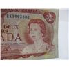 Image 4 : 1974 Canadian $2 Bill (4-Digit Birth Year 1993000 )