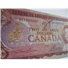 Image 5 : 1974 Canadian $2 Bill (4-Digit Birth Year 1993000 )