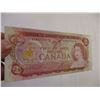 Image 4 : (2) 1974 Canadian $2 Bills (Lawson-Bouey ABW and AGN)