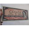 Image 2 : 1954 Canadian $2 Bill (B/B 154 Replacement)
