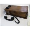 Image 3 : Pat.1933 Wooden Box Phone (18x8 Parts Missing)
