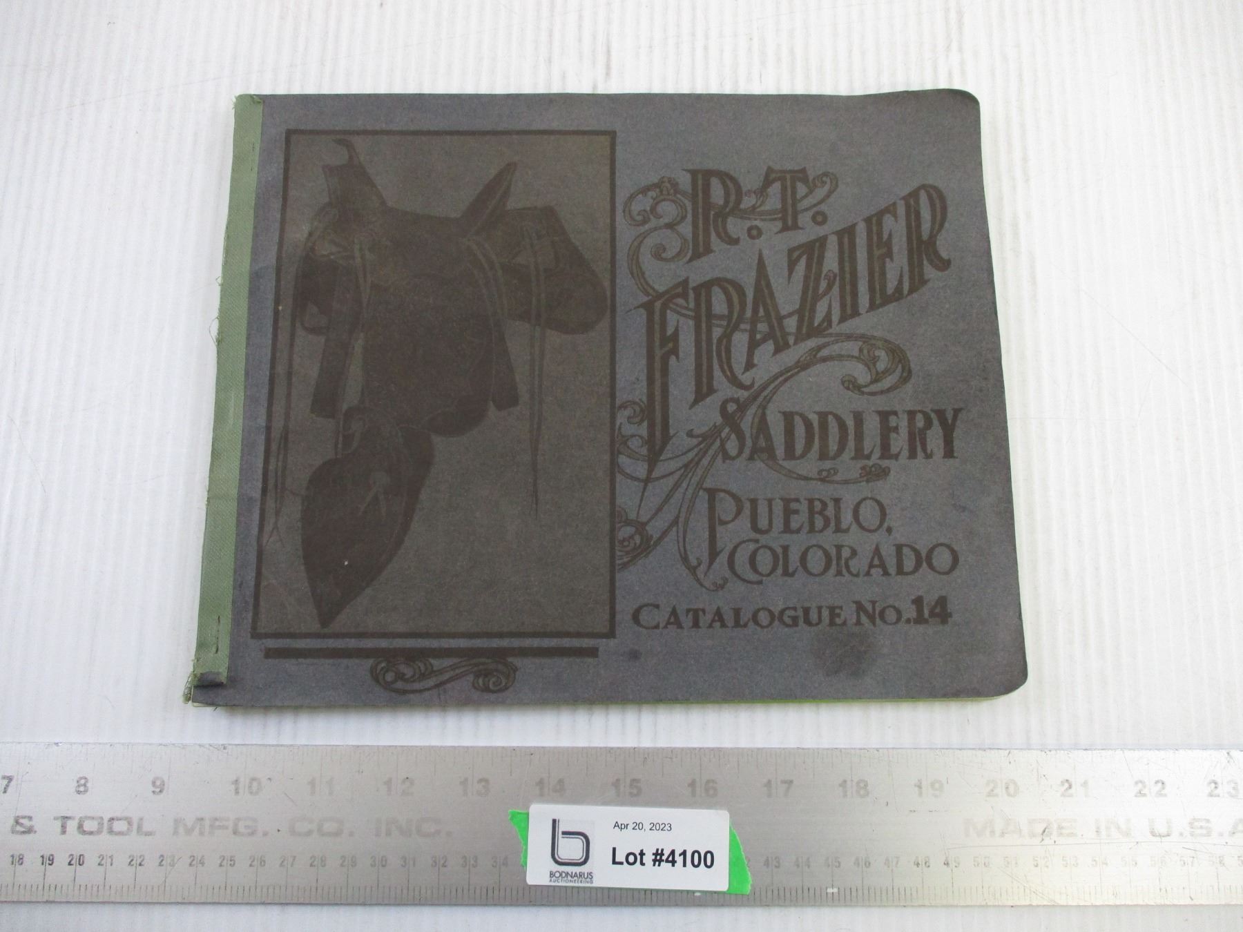 R.T. Frazier Saddlery Catalogue (Pueblo Colorado 18001900 Rare