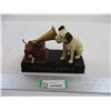 Image 1 : Cast Iron "Nipper, Please" Dog Musical Coin Bank