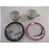 Image 2 : 2X the Bid Price (2) Lithophone Cup and Saucers w/ Lady Face