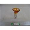 Image 2 : Marigold Carnival Glass Vase (5.25")