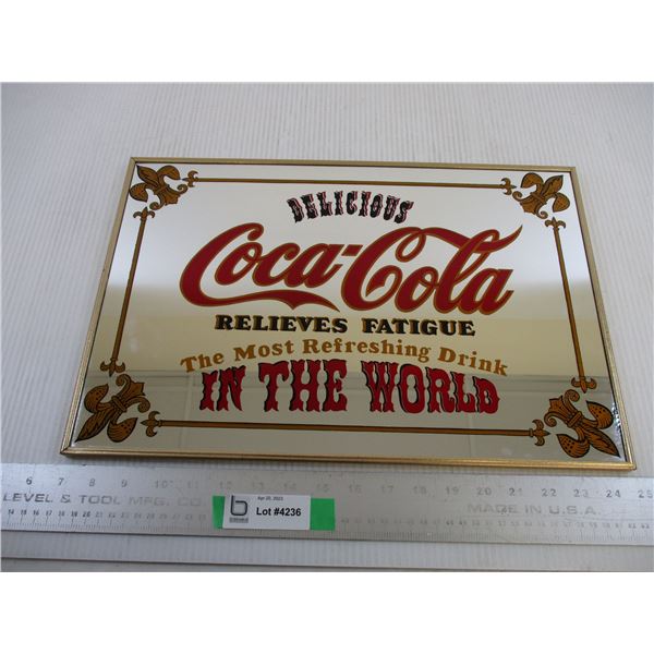 Coca-Cola Advertising Mirror (18x12)