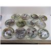 Image 1 : (12) Franklin Porcelain Water Birds of the World Collector Plates
